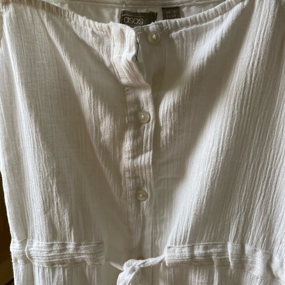 ASOS Linen button down midi-dress - Picture 5 of 5